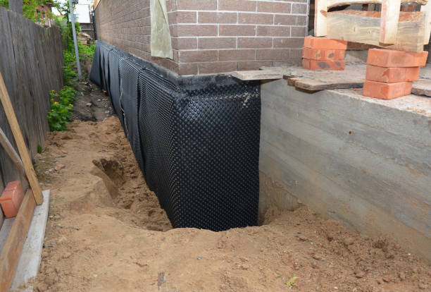SJ Waterproofing Pros technician performing targeted Crawl Space Encapsulation assessment in Atco, NJ
